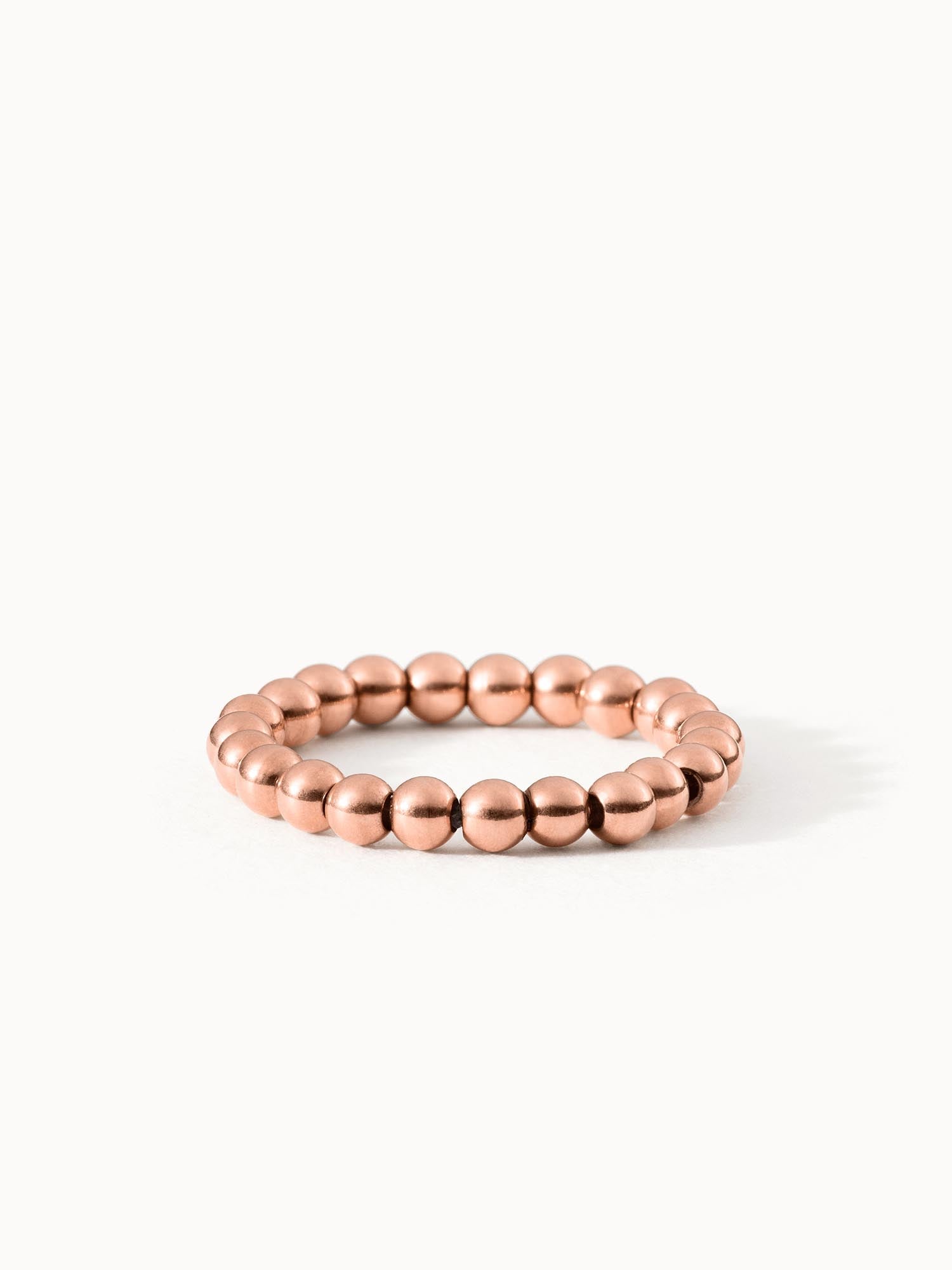 Roségoldenes Bead-Armband von PURELEI, elegant und modern, perfekt für jeden Anlass.