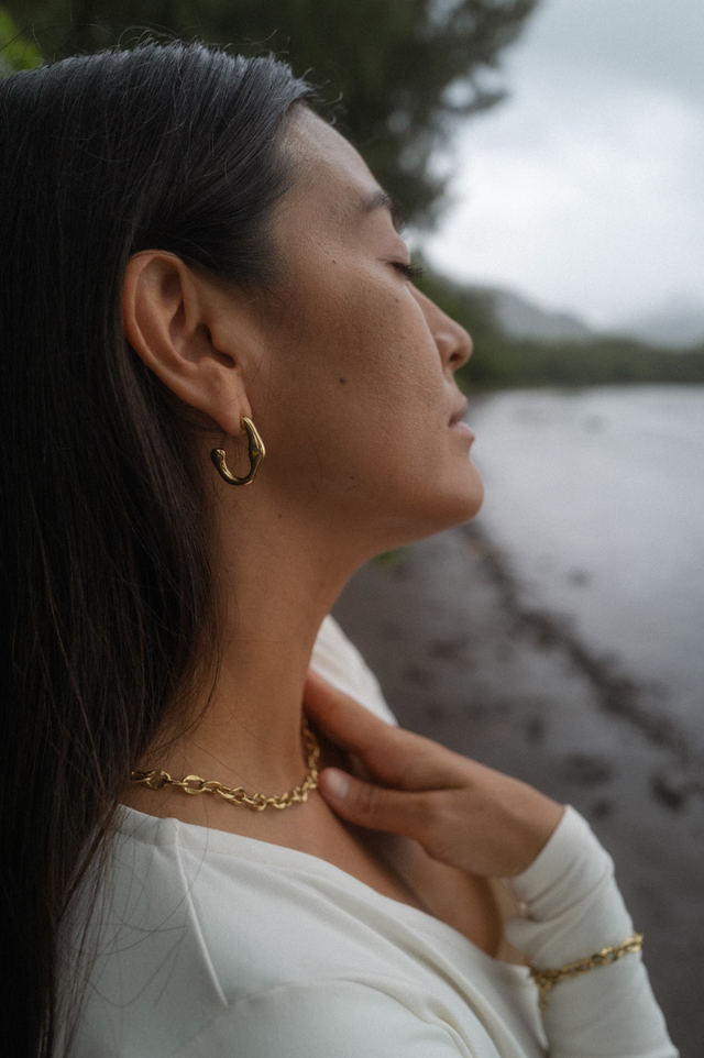 Mahina Club Flowing Earrings
