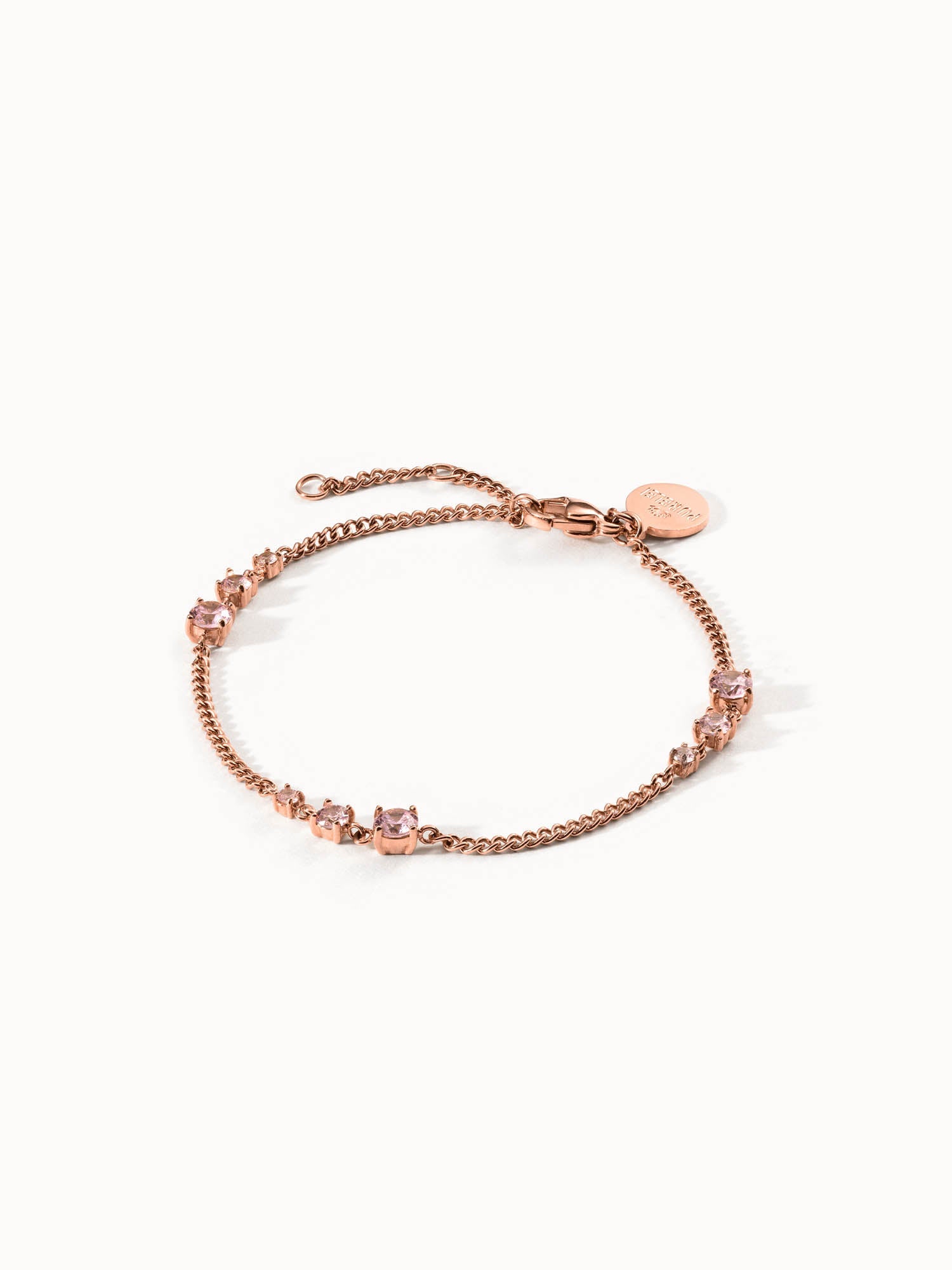 Roségoldenes Armband mit funkelnden Steinen, elegant und feminin – PURELEI.