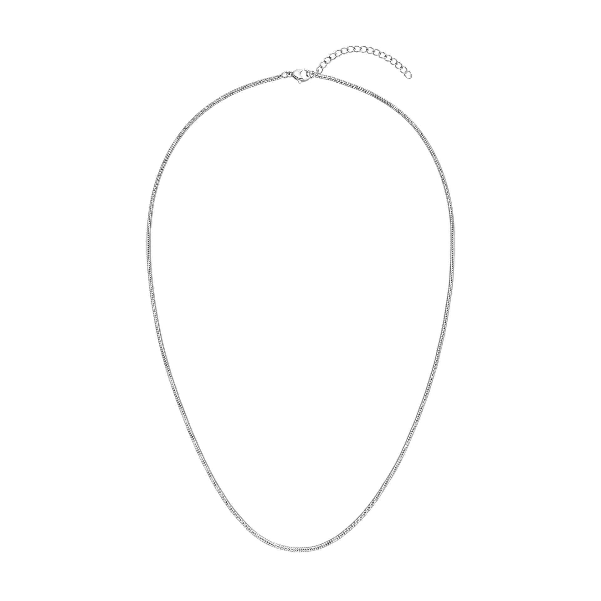 Silberne Kette mit elegantem Design von PURELEI, minimalistisch und zeitlos.