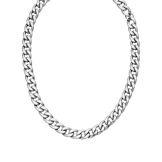 PURELEI Ikaika Kette aus nickelfreiem Silber, kräftige Gliederkette, zeitlos modern und vielseitig kombinierbar.