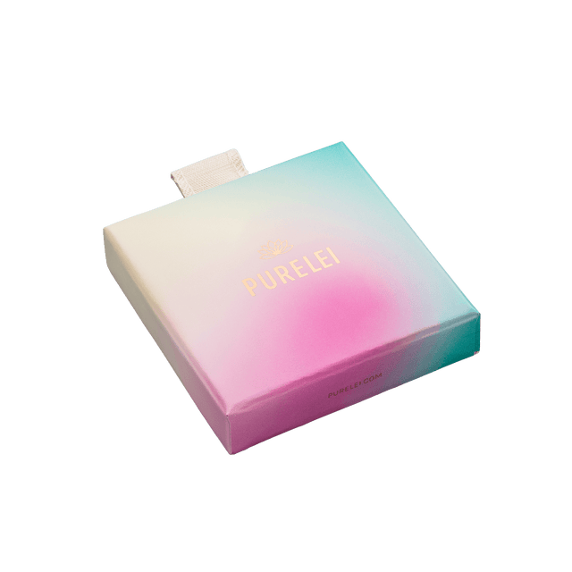 Pearl Drop Fußkettchen mit natürlichen süßwasserperlen in Gold, elegant verpackt in PURELEI Box, feminin und hochwertig