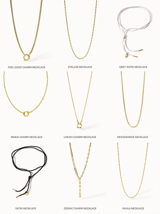 Capricorn Letter Charm in vergoldetem Edelstahl, feines Design, PURELEI eleganter Sternzeichen-Schmuck