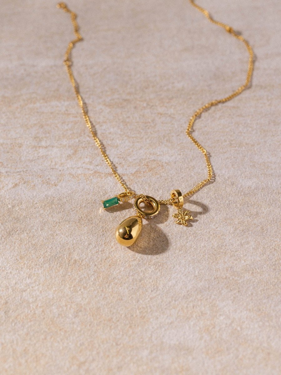 Birth Flower Charm Lily - INT PURELEI