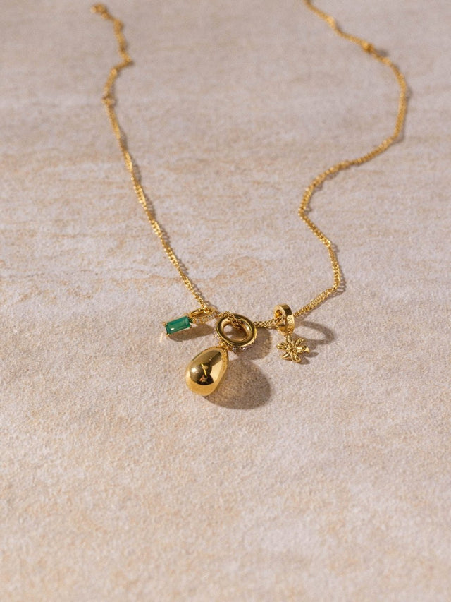 Birth Flower Charm Lily - INT PURELEI