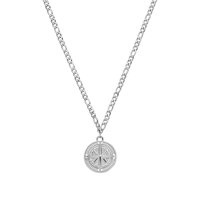 Compass Men Necklace - INT PURELEI