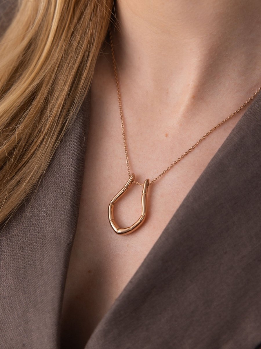 Drop Ring Holder Necklace - INT PURELEI