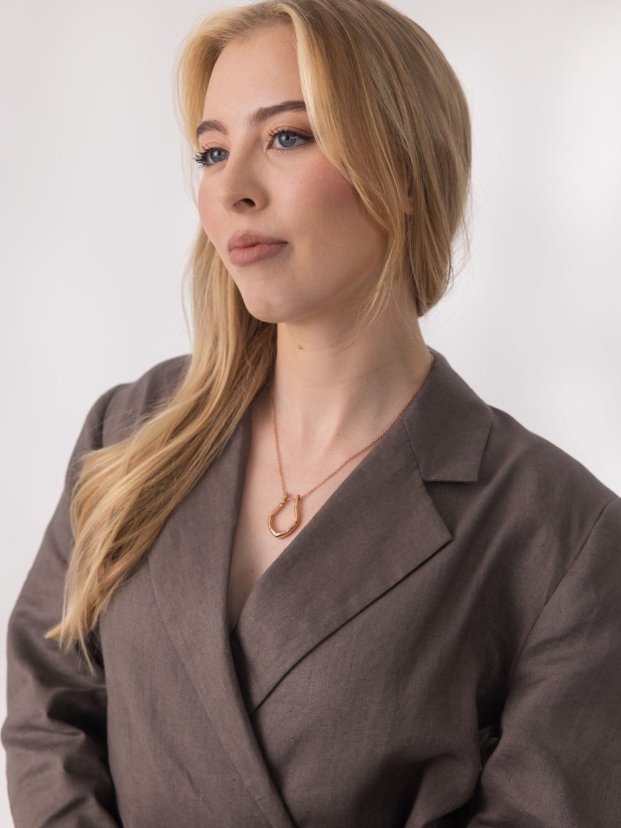 Drop Ring Holder Necklace - INT PURELEI