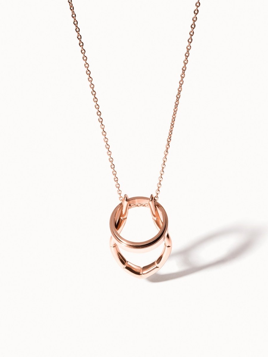 Drop Ring Holder Necklace - INT PURELEI