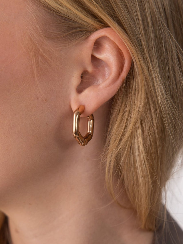 Hexagon earrings - INT PURELEI