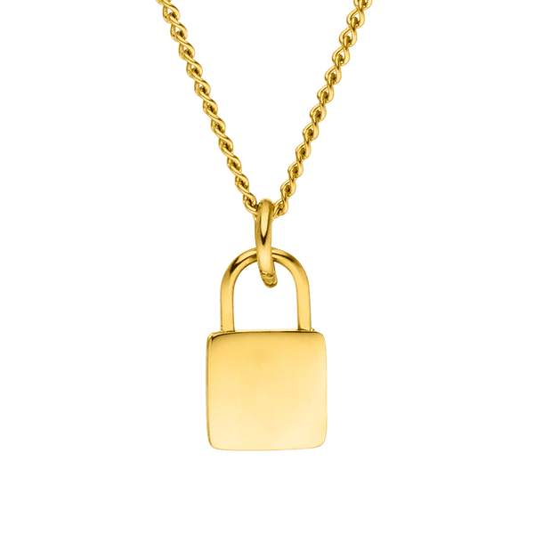 Padlock Charm Necklace - INT PURELEI