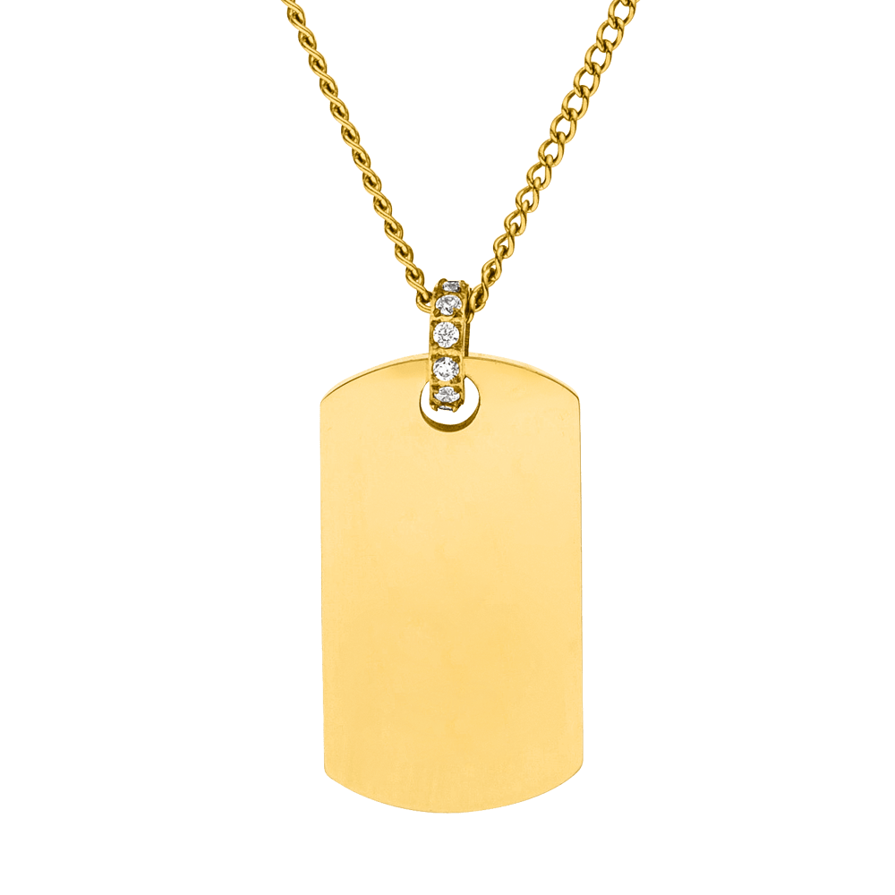 Plate Charm Necklace - INT PURELEI