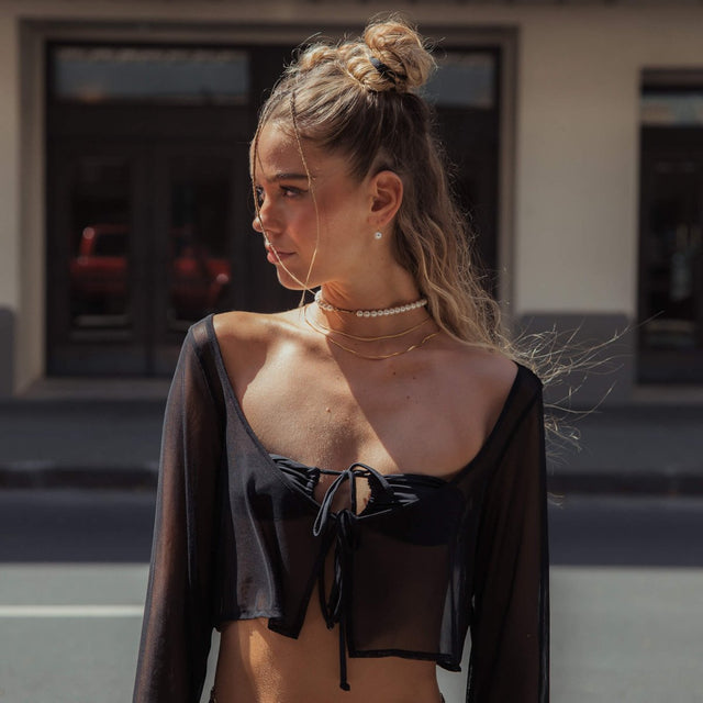 Two Layers Necklace - INT PURELEI